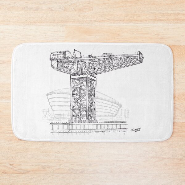 Item preview, Finnieston Crane Drawing designed and sold by Tom Napper Design.