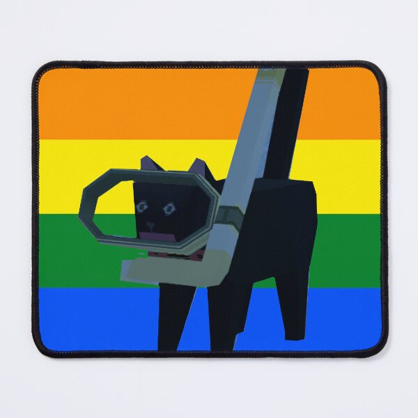 Item preview, gay pride scuba cat designed and sold by mewpercat.