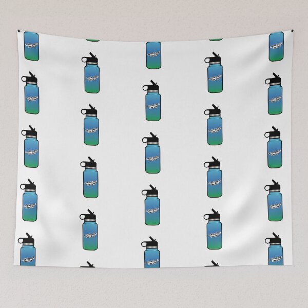 Item preview, Emotional Support Water Bottle Blue-Green Ombré designed and sold by ssmorrison21.