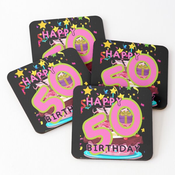 Item preview, Happy Birthday 50th designed and sold by earth-t-shirt.