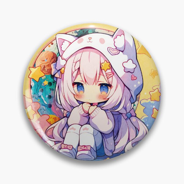 Item preview, LunaCat Dreamer designed and sold by Chibi Cat Art Corner.