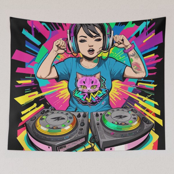 Item preview, DJ TechnoMichi designed and sold by PrintsCreativ.
