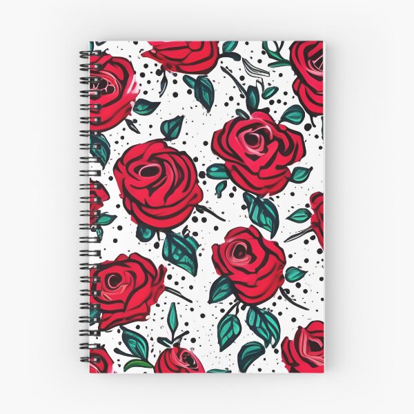 Item preview, Vintage Pop Art Pattern Roses Flowers Art Design  designed and sold by PC-artist.