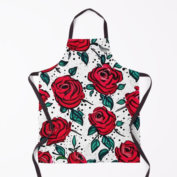 Item preview, Vintage Pop Art Pattern Roses Flowers Art Design designed and sold by PC-artist.