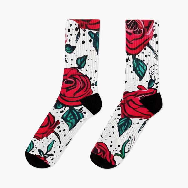 Item preview, Vintage Pop Art Pattern Roses Flowers Art Design  designed and sold by PC-artist.
