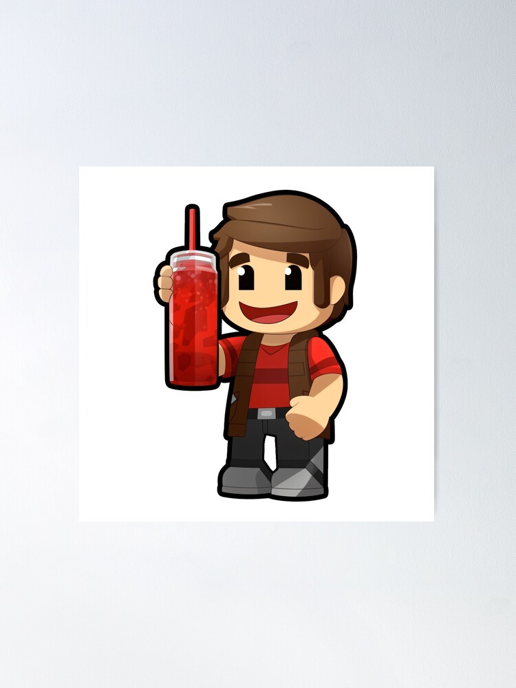 roblox bloxy cola Poster for Sale by BabyCatArtist