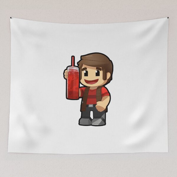 Item preview, Bloxy Cola Happy Character designed and sold by Ayzenstickers.