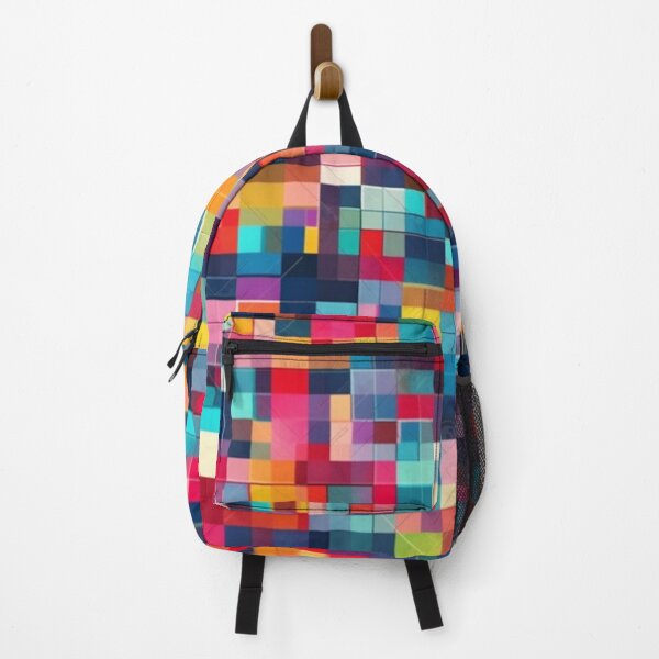 Item preview, colourful geometric rectangle pattern designed and sold by cipoprimo.