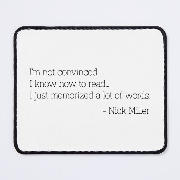 Item preview, Nick Miller Quote designed and sold by Holly Norine Design.