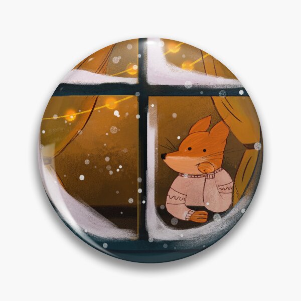 Item preview, Whimsical Fox winter Illustration designed and sold by Preety Padhiyar.