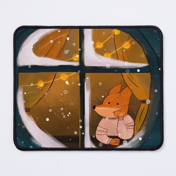 Item preview, Whimsical Fox winter Illustration designed and sold by Preety Padhiyar.