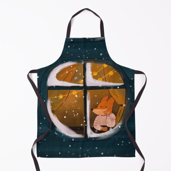 Item preview, Whimsical Fox winter Illustration designed and sold by Preety Padhiyar.