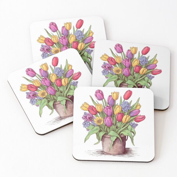 Item preview, Bucket of Flowers designed and sold by victorsuarez.