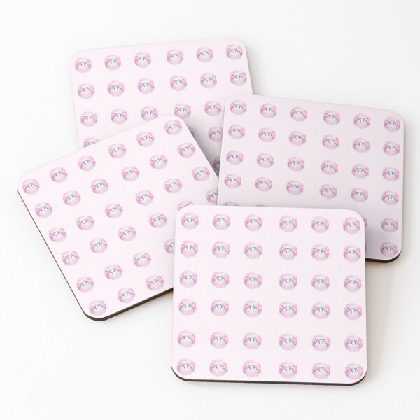 Item preview, Pattern: Leaping in a Sea of Magic: The Delicate Pink Dolphins designed and sold by The Animal Stuff.
