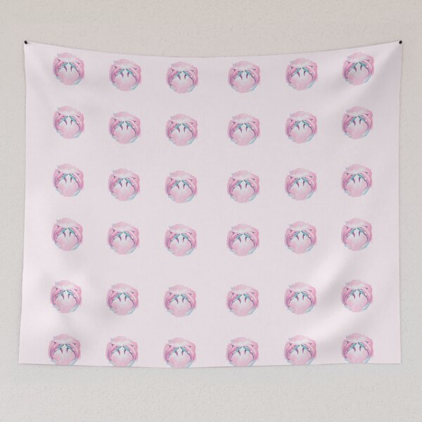 Item preview, Pattern: Leaping in a Sea of Magic: The Delicate Pink Dolphins designed and sold by The Animal Stuff.
