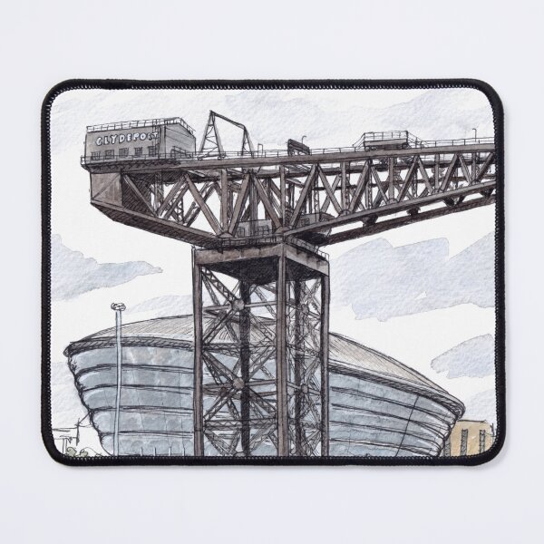 Item preview, Finnieston Crane Glasgow Watercolour designed and sold by Tom Napper Design.