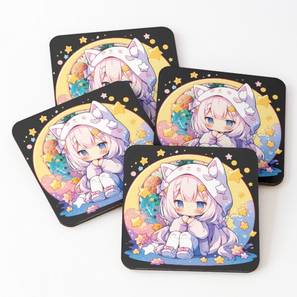 Item preview, LunaCat Dreamer designed and sold by Chibi Cat Art Corner.
