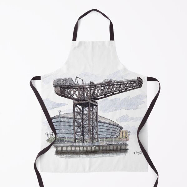 Item preview, Finnieston Crane Glasgow Watercolour designed and sold by Tom Napper Design.