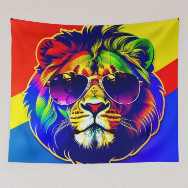 Item preview, Big cat with big cat sunglasses designed and sold by notavabird.