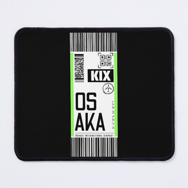 Item preview, OSAKA KIX Japan luggage tag travel designed and sold by TmeGiftShop.