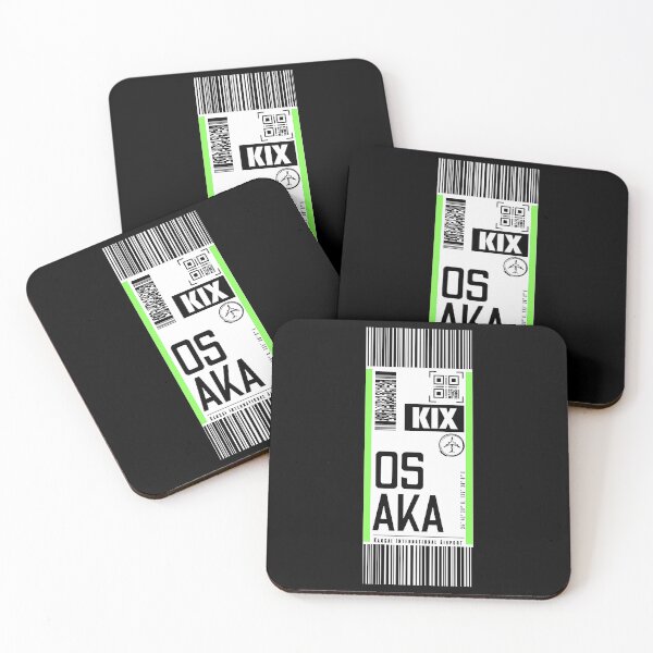 Item preview, OSAKA KIX Japan luggage tag travel designed and sold by TmeGiftShop.
