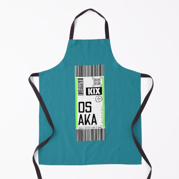 Item preview, OSAKA KIX Japan luggage tag travel designed and sold by TmeGiftShop.