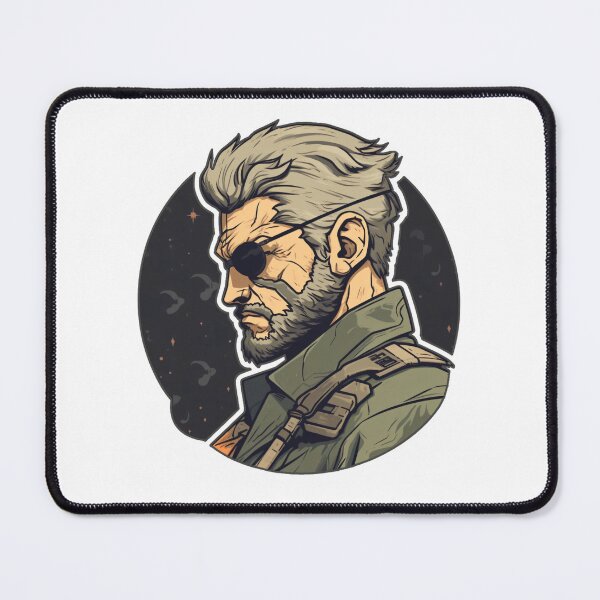 Item preview, Metal Gear Solid Man designed and sold by Ayzenstickers.