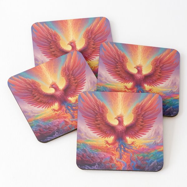 Item preview, "Resilient Wings: The Triumph of Gay Pride's Phoenix" designed and sold by elspra.