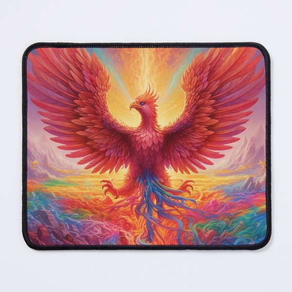 Item preview, "Resilient Wings: The Triumph of Gay Pride's Phoenix" designed and sold by elspra.