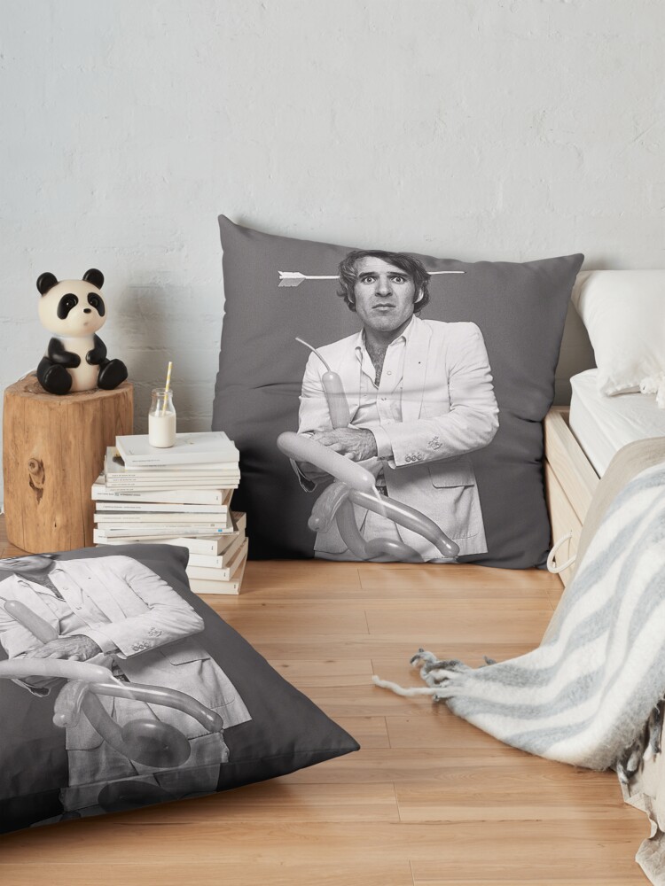 Alternate view of Steve Martin Floor Pillow