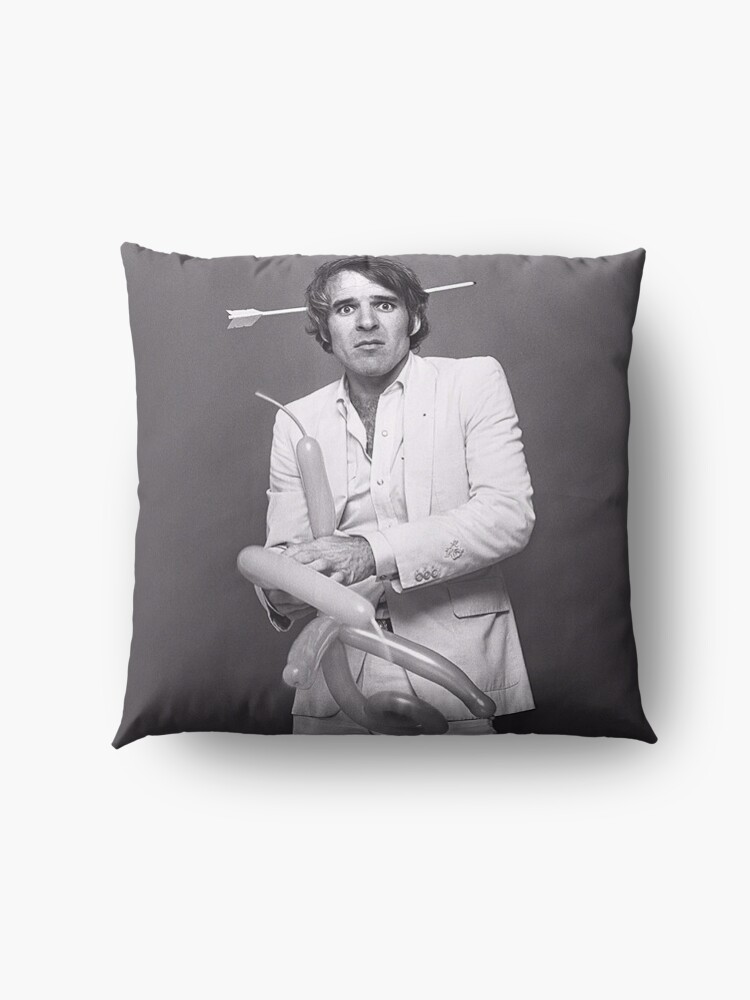 Alternate view of Steve Martin Floor Pillow