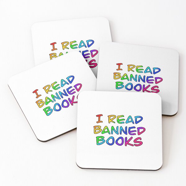 Aperçu de l'œuvre Je lis des livres interdits créée et vendue par HappyCatShop.