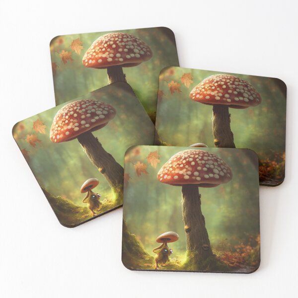 Aperçu de l'œuvre Enchanting Mushroom World: Mysterious Nature's Charm créée et vendue par Piotrek0001.