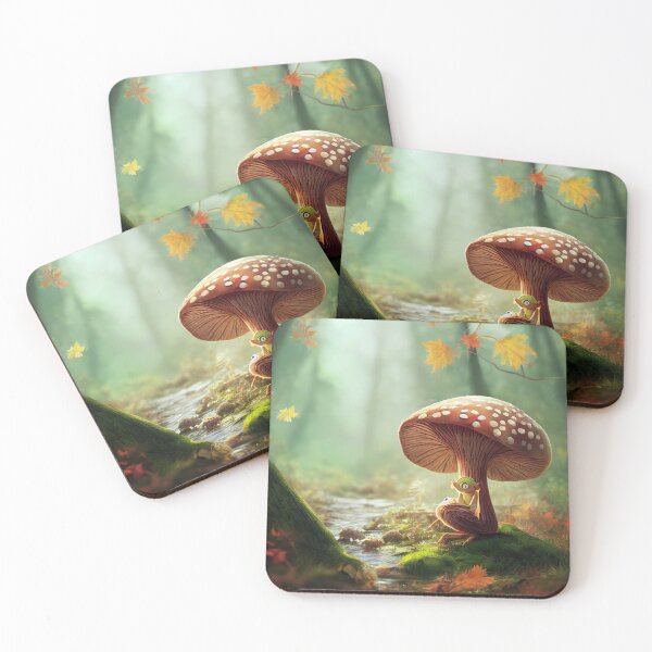 Item preview, Enchanting Mushroom World: Mysterious Nature's Charm designed and sold by Piotrek0001.