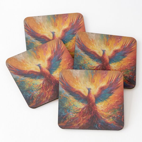 Item preview, "Radiant Rebirth: The Empowering Rise of Pride's Phoenix" designed and sold by elspra.