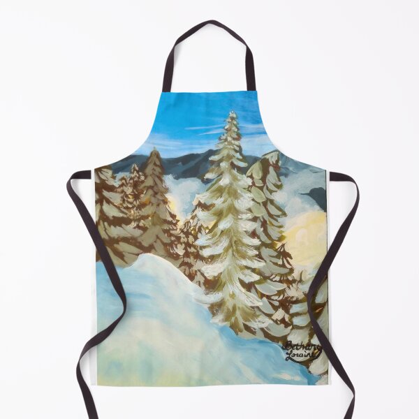 Item preview, Fir Trees Acrylic Painting designed and sold by BethanyLoraine.