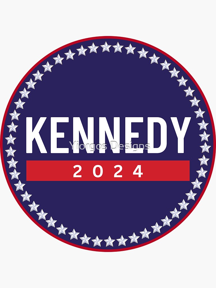 "Kennedy 2024" Sticker for Sale by Designs Redbubble