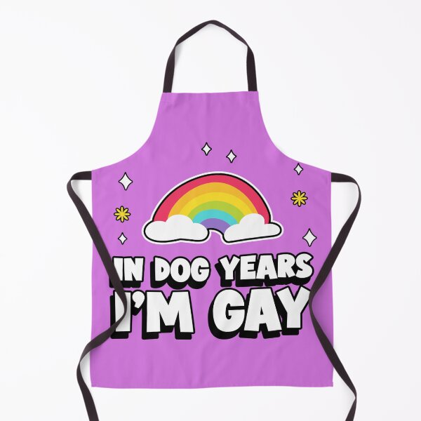 Artikelvorschau, In Hundejahren bin ich schwul lustig entworfen und verkauft von Harmonick-Tees.