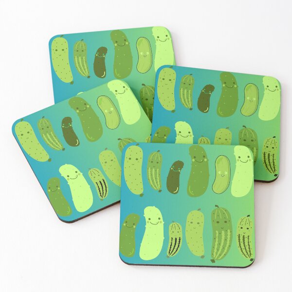 Item preview, cute pickles designed and sold by FatBirdie.