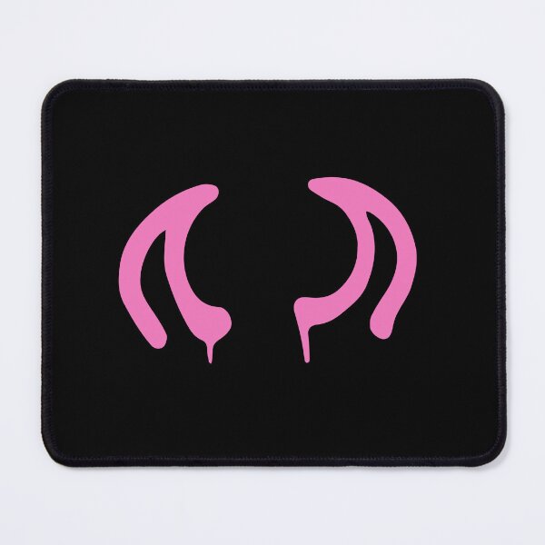 Item preview, lowlife devil horns (pink) designed and sold by sarascoprox.