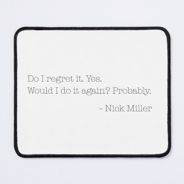 Item preview, Nick Miller Quote designed and sold by Holly Norine Design.