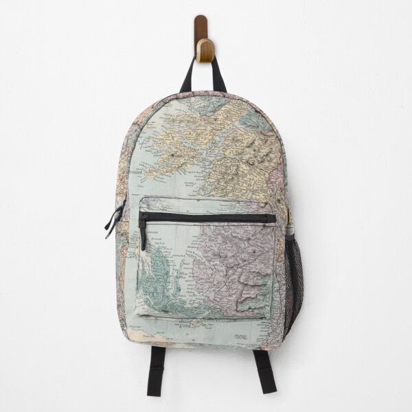 Item preview, Vintage Scotland Map (1887) designed and sold by BravuraMedia.