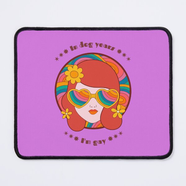 Item preview, In Dog Years, I'm Gay Funny designed and sold by Harmonick-Tees.