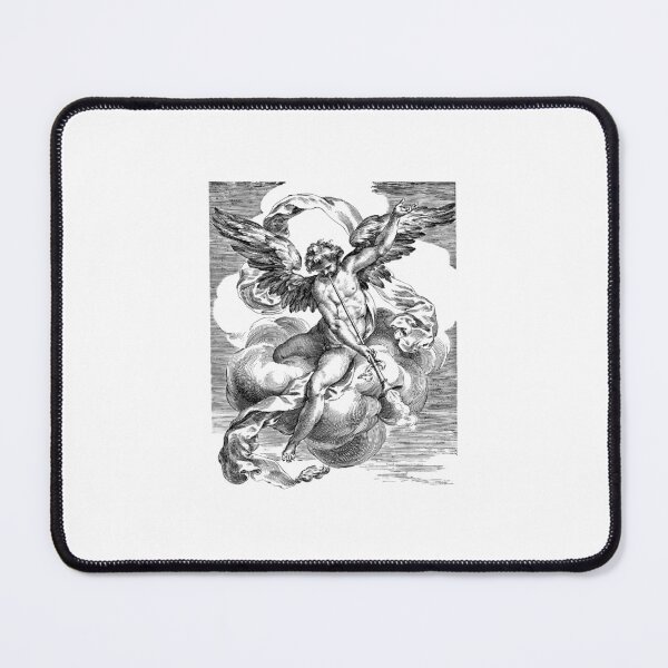 Item preview, Angel Blowing Trumpet on a Cloud (Comic) designed and sold by GraphiTAR.