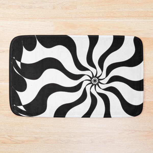 Item preview, Black and white flower abstraction  designed and sold by Black-hall.