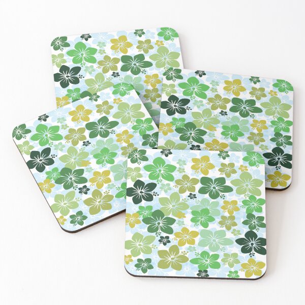 Item preview, Tropical Hawaiian flower pattern  designed and sold by Donutlovers.