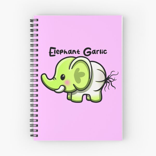 Item preview, Elephant Garlic Funny Pun designed and sold by Laura-D-Art.