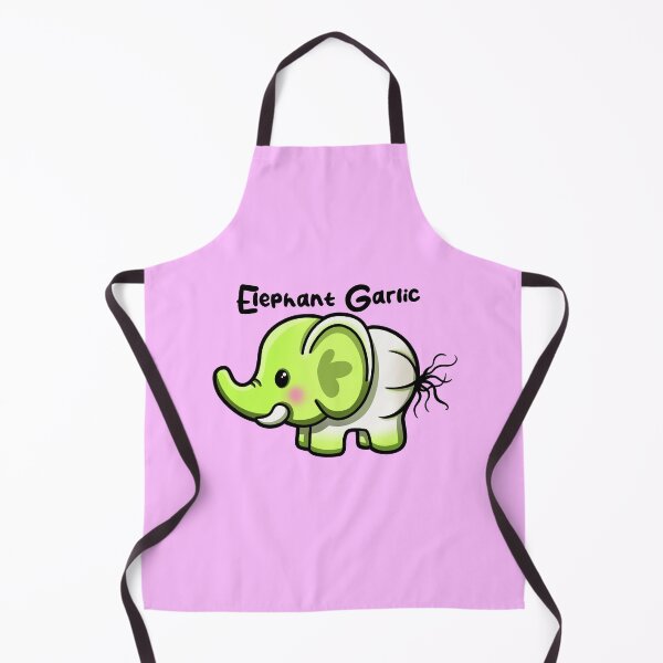 Item preview, Elephant Garlic Funny Pun designed and sold by Laura-D-Art.