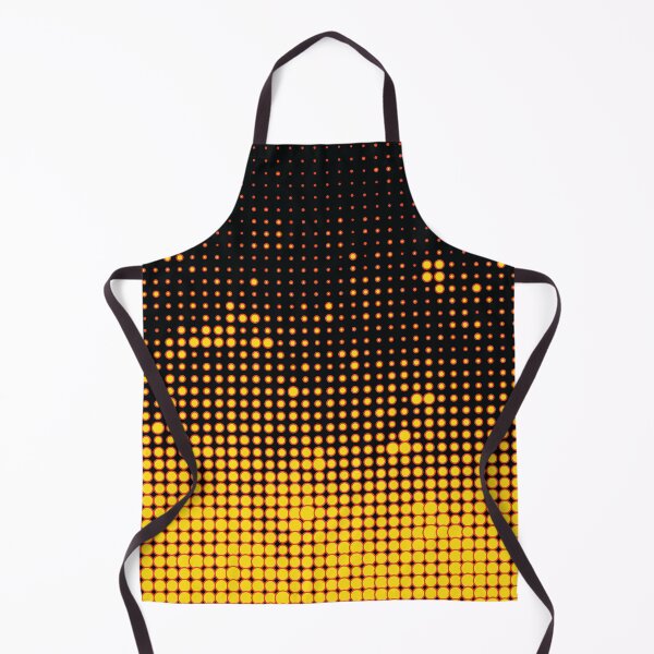 Artikelvorschau, Black and yellow Dots Art entworfen und verkauft von Donutlovers.