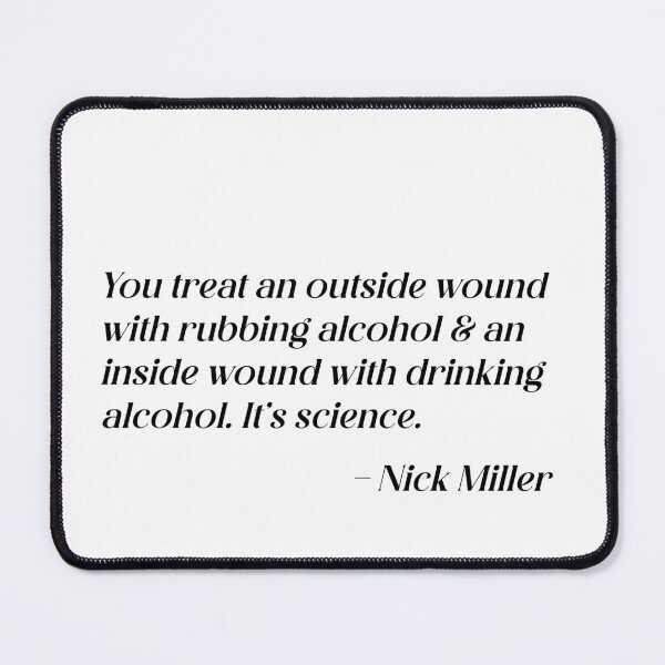 Item preview, Nick Miller Quote designed and sold by Holly Norine Design.